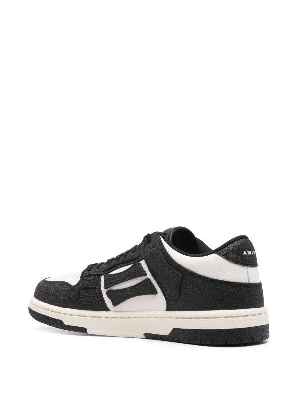 Amiri Shimmer Skel Top leather sneakers