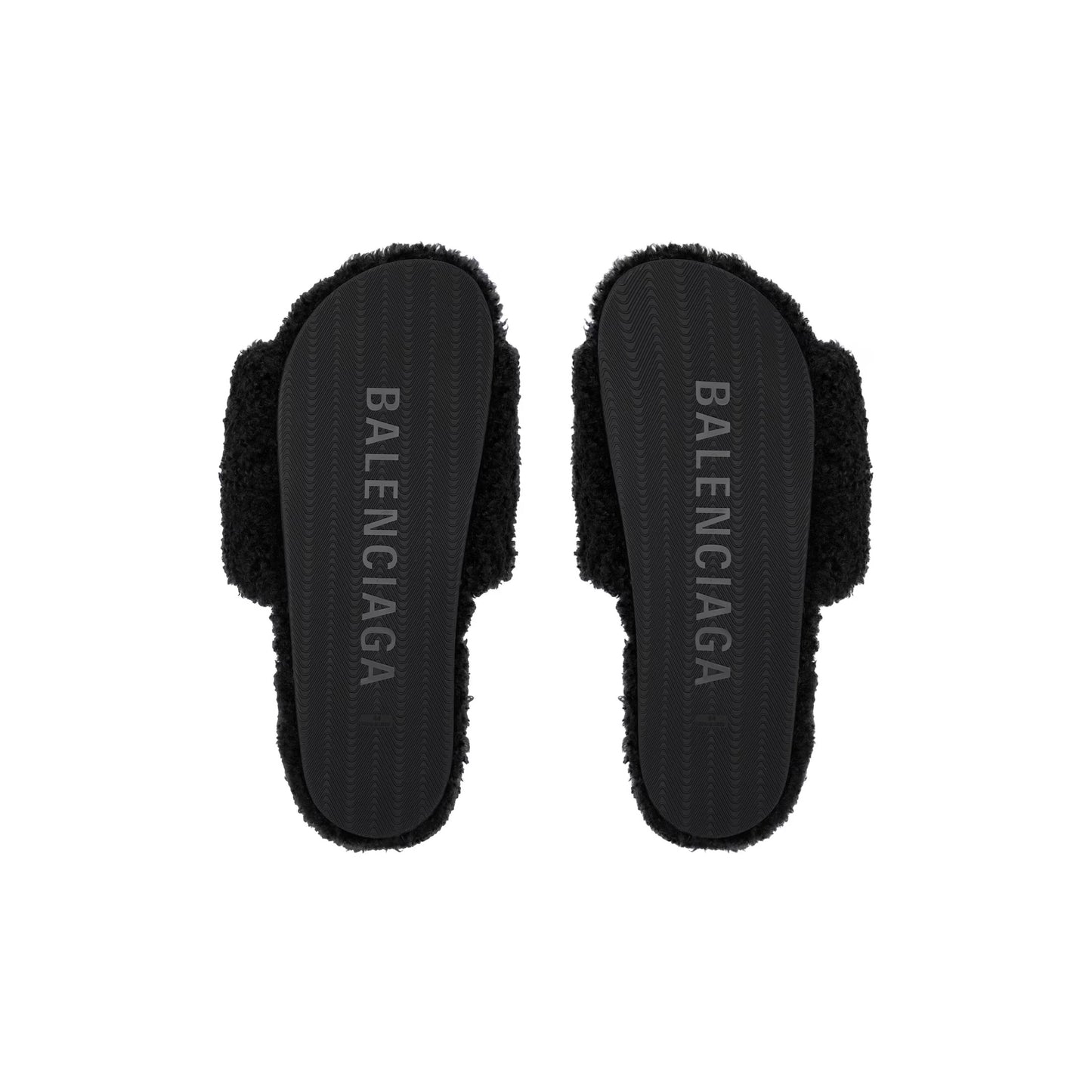 Balenciaga Furry slide sandals