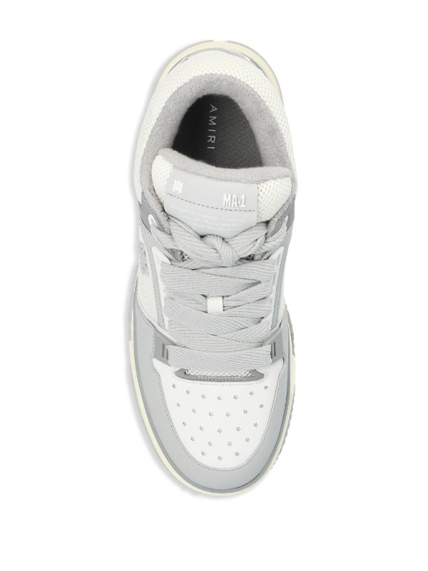 Amiri MA-1 panelled leather sneakers