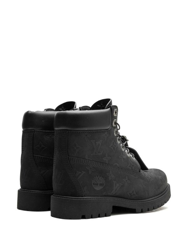 Louis Vuitton x Timberland ankle boots