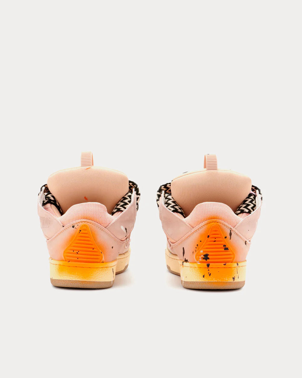 Lanvin x Gallery Dept - Curb painted pink sneakers