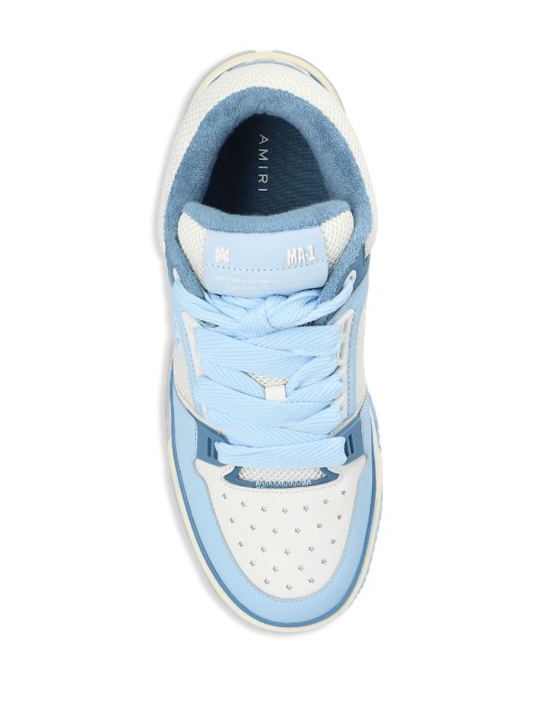 Amiri MA-1 panelled leather sneakers
