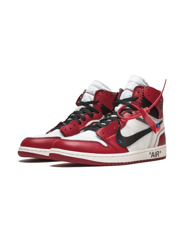 Jordan x Off-White The 10: Air Jordan 1 “Chicago” sneakers