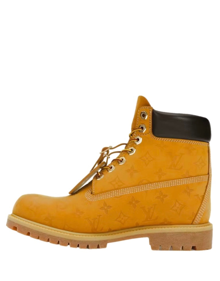 Louis Vuitton x Timberland ankle boots