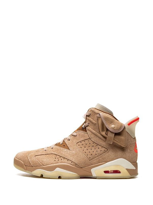 Jordan x Travis Scott Air Jordan 6 Retro SP "British Khaki Promo Sample" sneakers