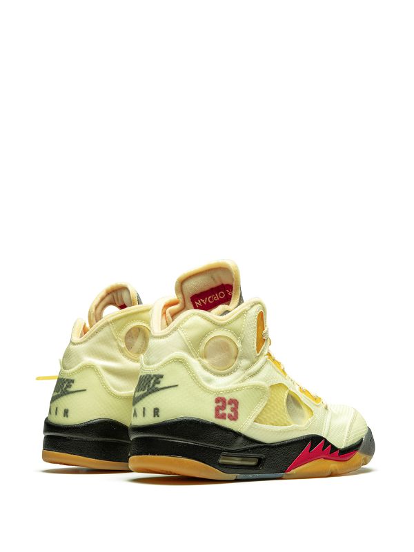 Jordan x Off-White Air Jordan 5 Retro SP "Sail" sneakers