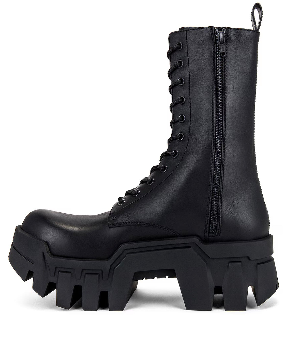 Balenciaga bulldozer lace up boot