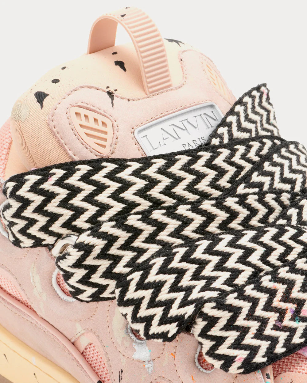 Lanvin x Gallery Dept - Curb painted pink sneakers