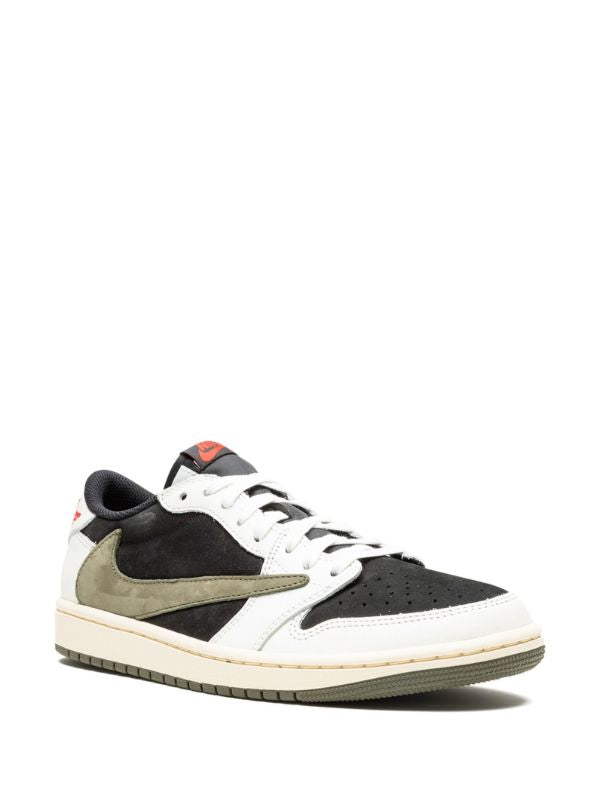 Jordan x Travis Scott x Air Jordan 1 Low OG “Olive” sneakers