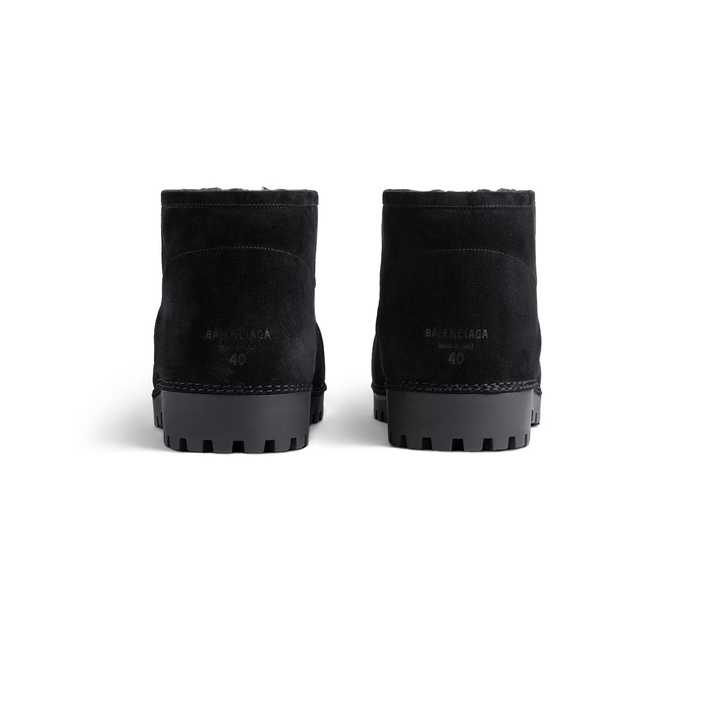 Balenciaga Alaska fur snow boots