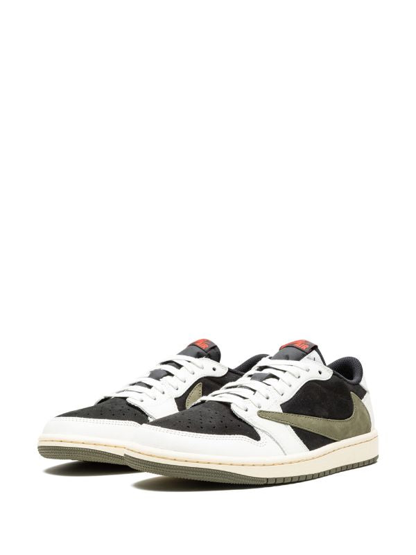 Jordan x Travis Scott x Air Jordan 1 Low OG “Olive” sneakers