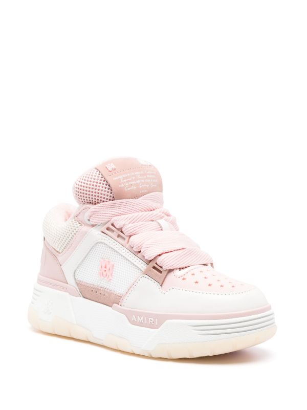 Amiri MA-1 panelled leather sneakers