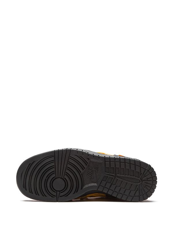 Nike X Off-White Air Rubber Dunk "University Gold" sneakers