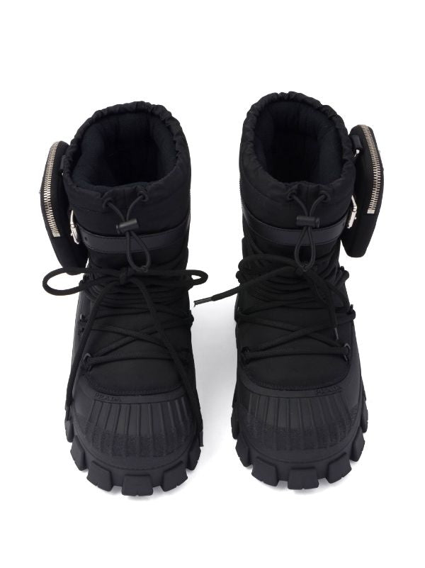 Prada recycled nylon après-ski boots