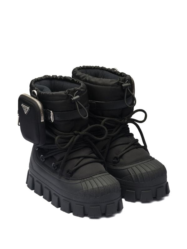 Prada recycled nylon après-ski boots