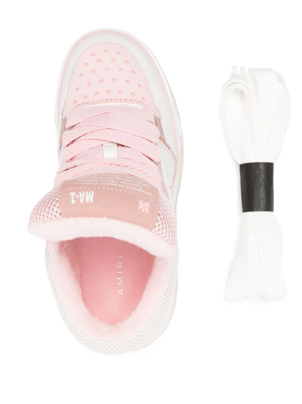 Amiri MA-1 panelled leather sneakers
