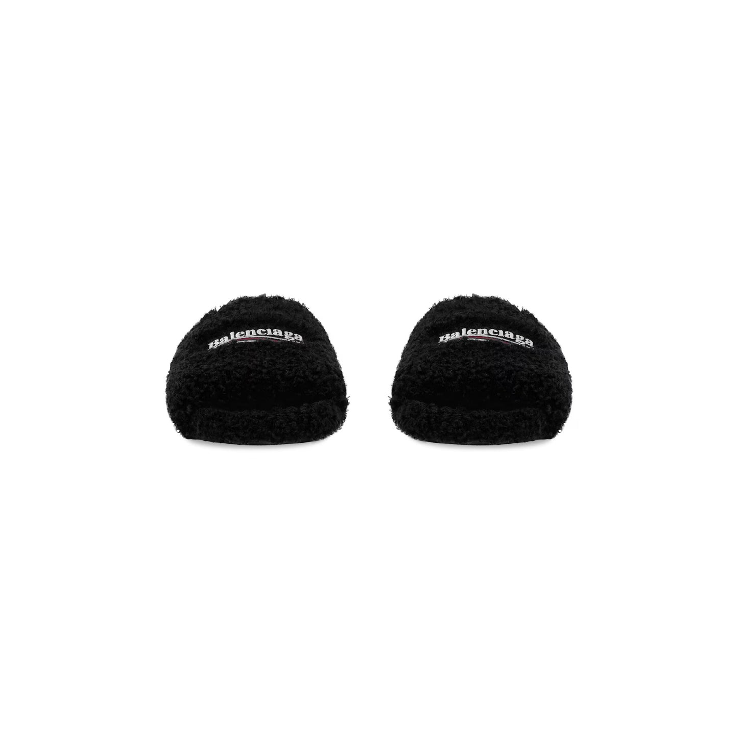 Balenciaga Furry slide sandals