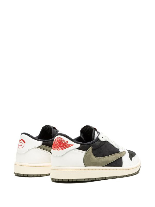 Jordan x Travis Scott x Air Jordan 1 Low OG “Olive” sneakers