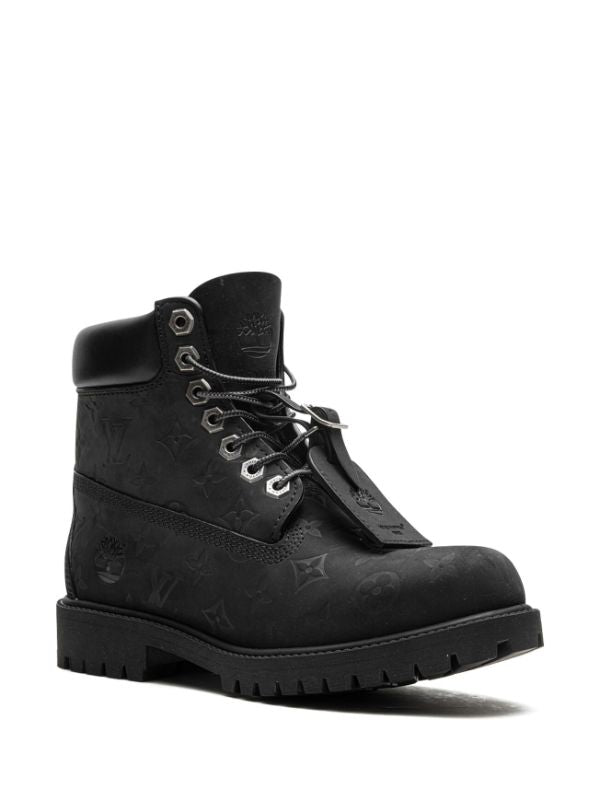 Louis Vuitton x Timberland ankle boots