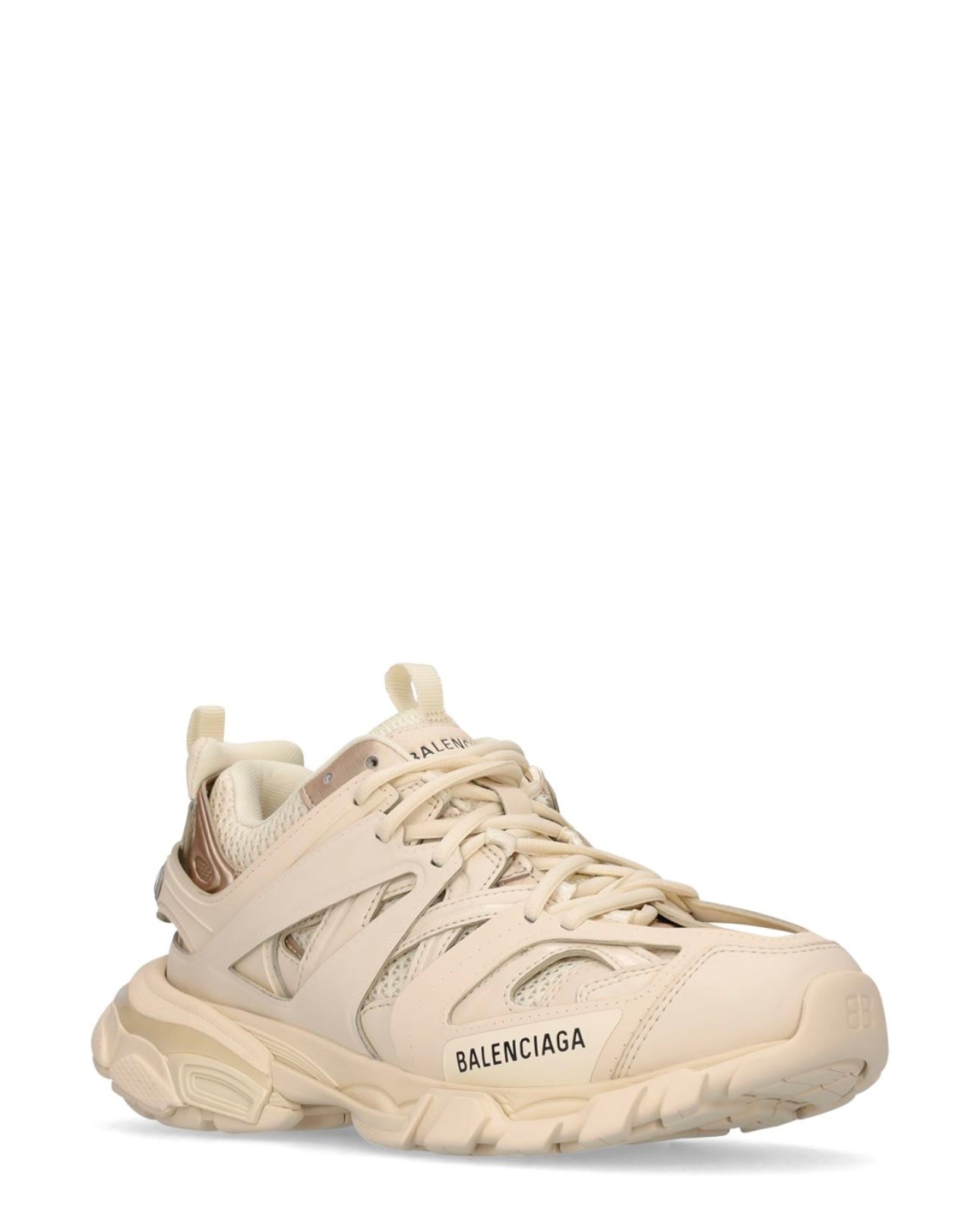 Balenciaga track faux leather & mesh sneakers