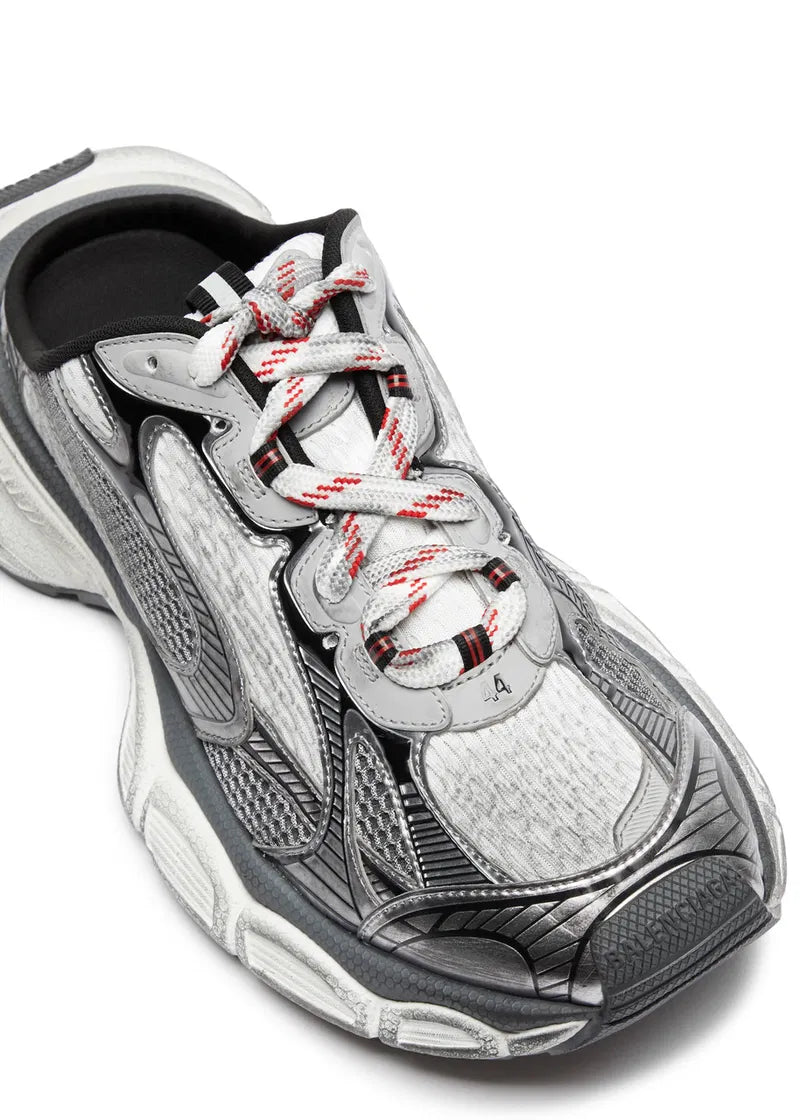 Balenciaga 3XL panelled mesh mule sneakers