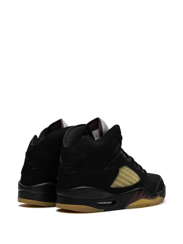Jordan x A Ma Maniére Air Jordan 5 "Black" sneakers