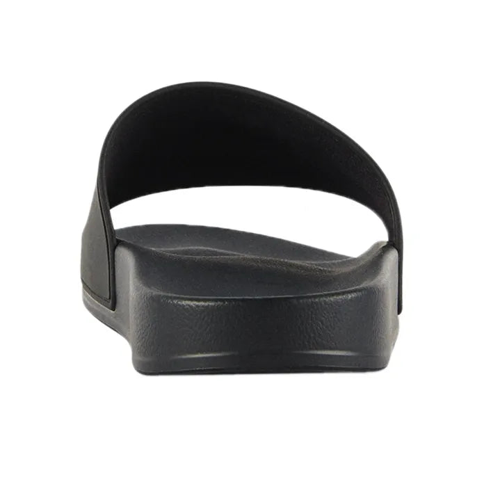 Balenciaga logo-embossed pool slides