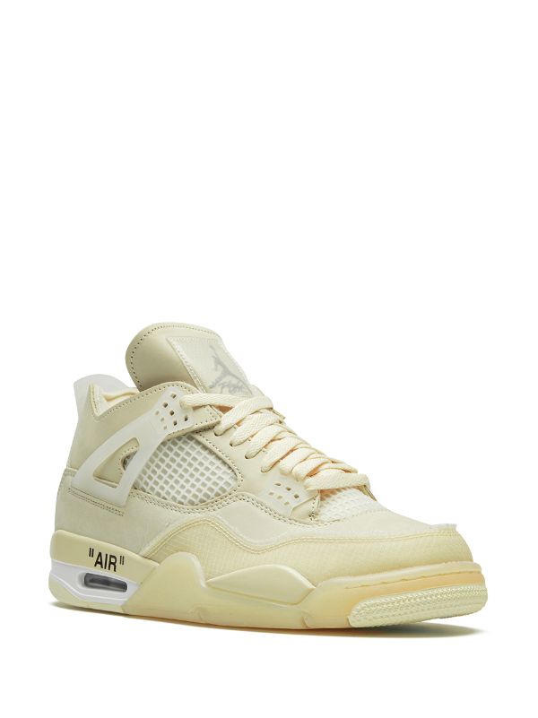 Jordan x Off-White Air Jordan 4 Retro SP "Sail" sneakers