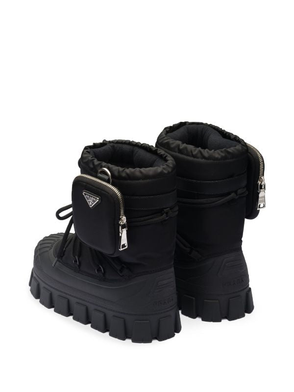 Prada recycled nylon après-ski boots