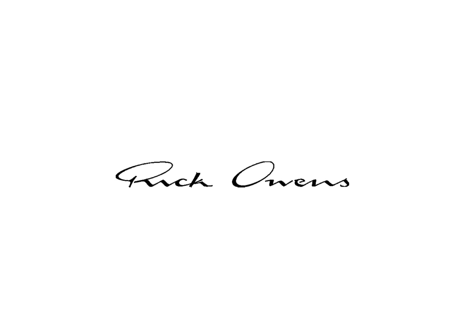 Rick Owen’s