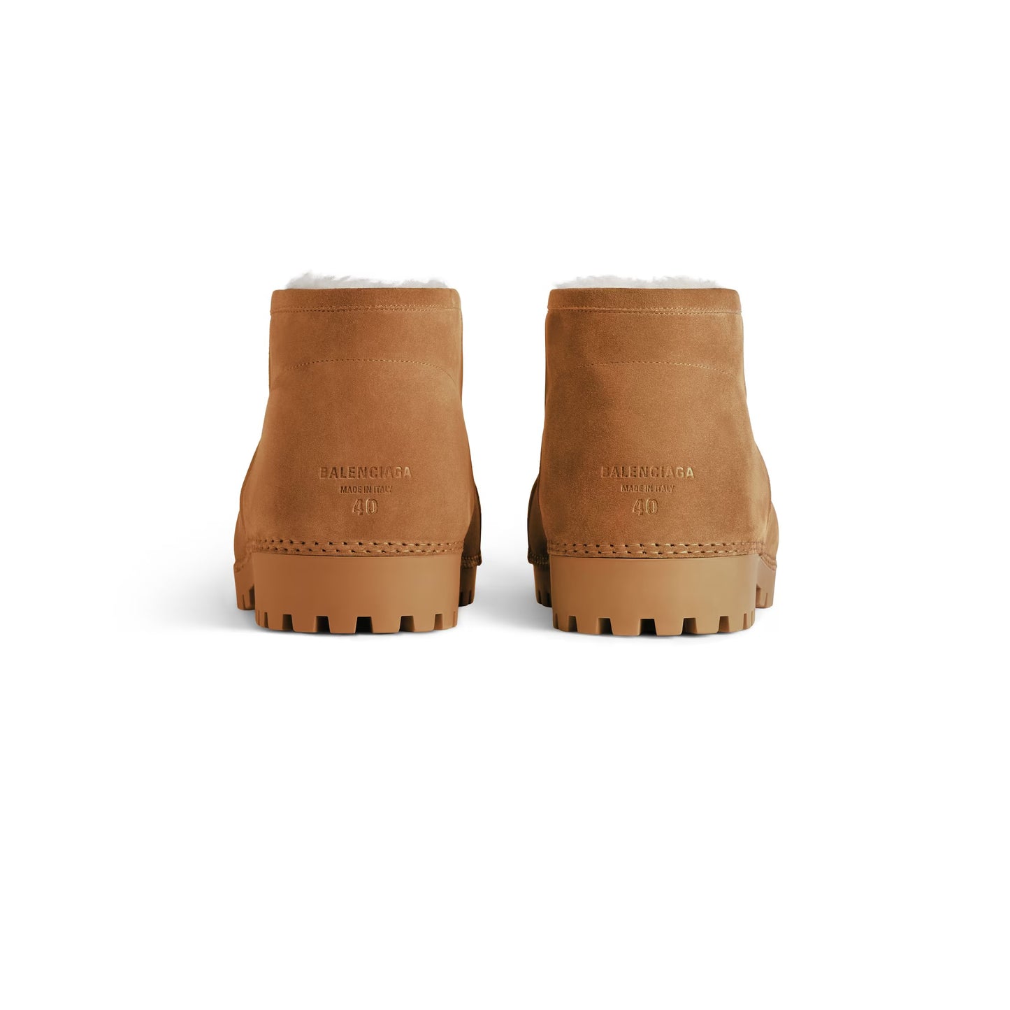 Balenciaga Alaska fur snow boots