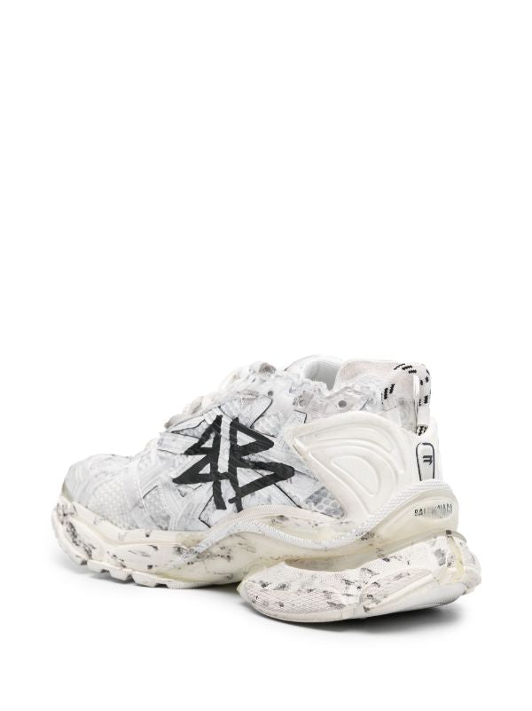 Balenciaga runner graffiti sneakers