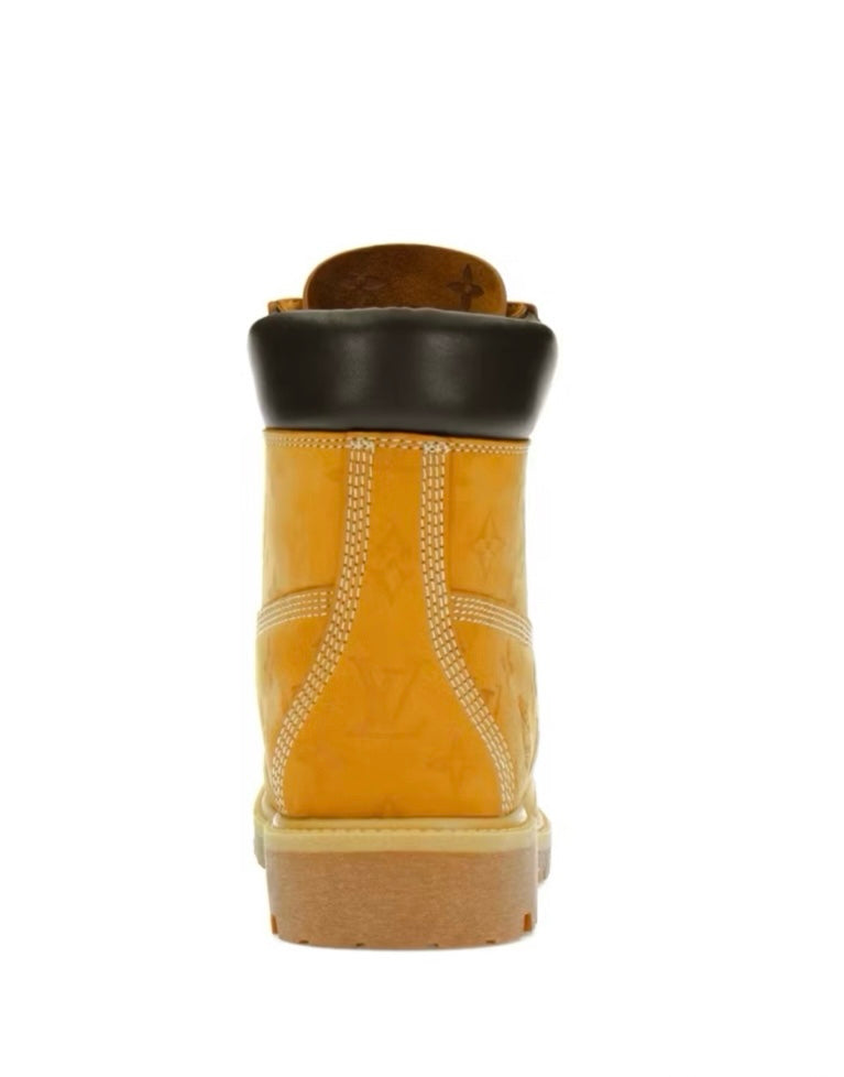 Louis Vuitton x Timberland ankle boots