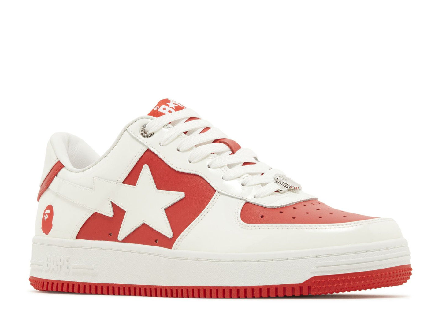 Bape Bapesta #6 “Patent Leather Pack - Red”