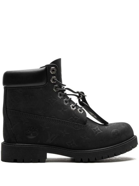 Louis Vuitton x Timberland ankle boots