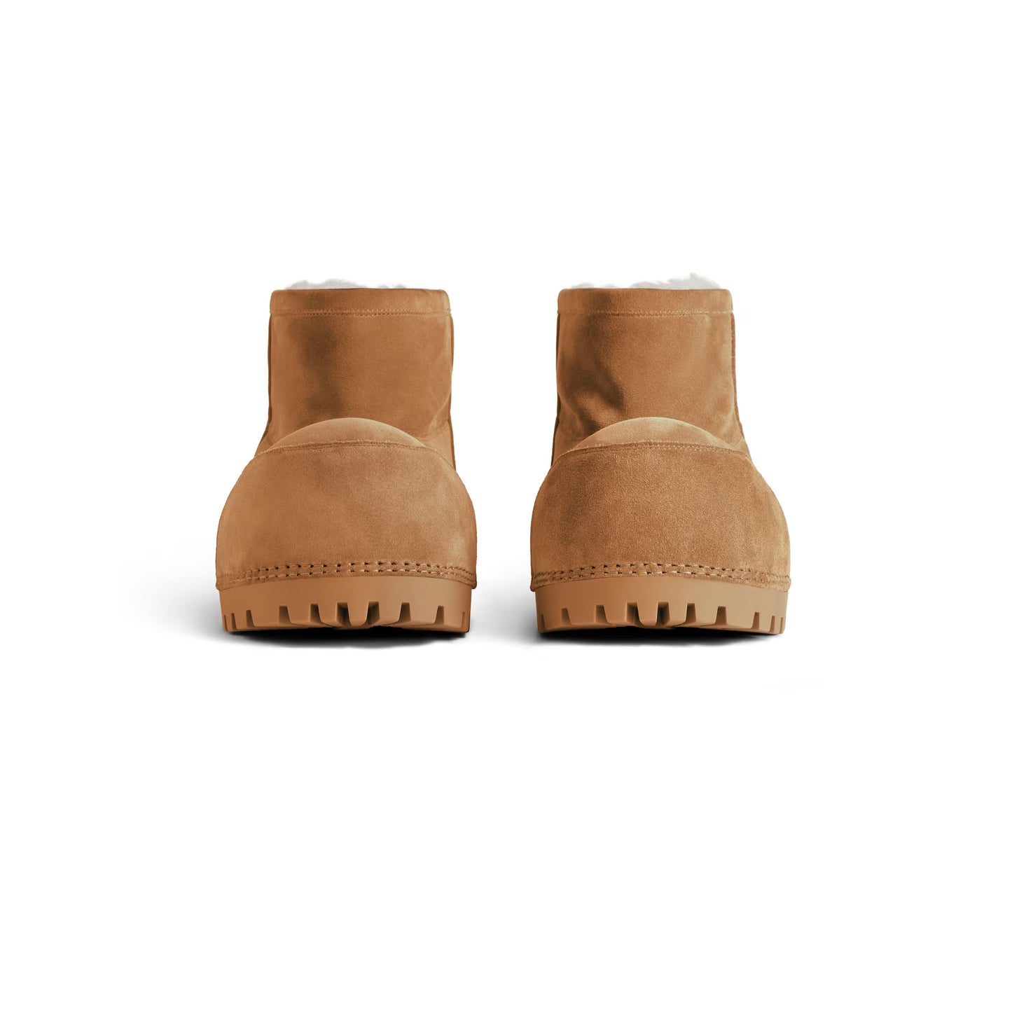Balenciaga Alaska fur snow boots