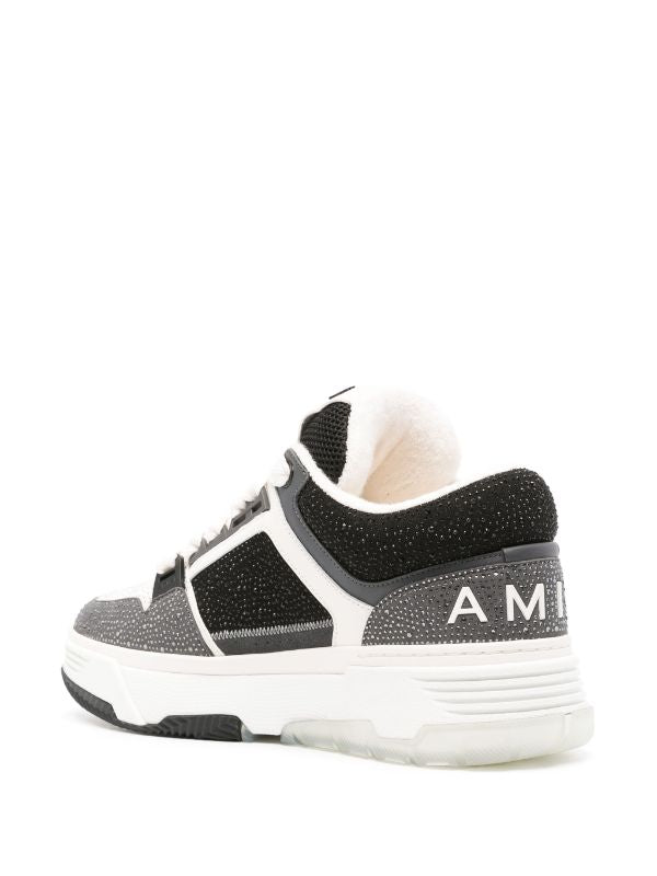 Amiri Crystal MA-1 leather sneakers