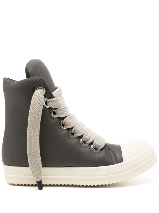 Rick Owen jumbolaced padded hi-top sneakers
