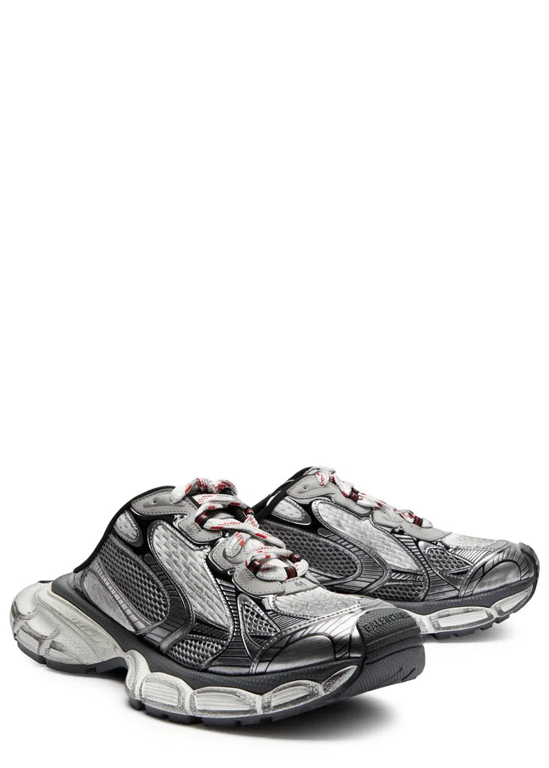 Balenciaga 3XL panelled mesh mule sneakers