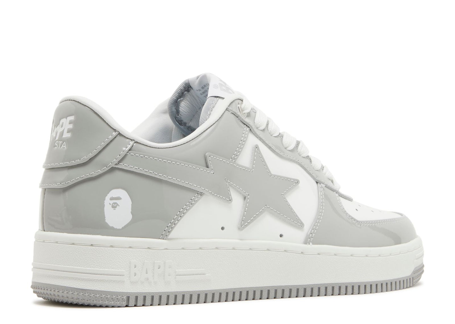 Bape Bapesta #5 “Light grey”
