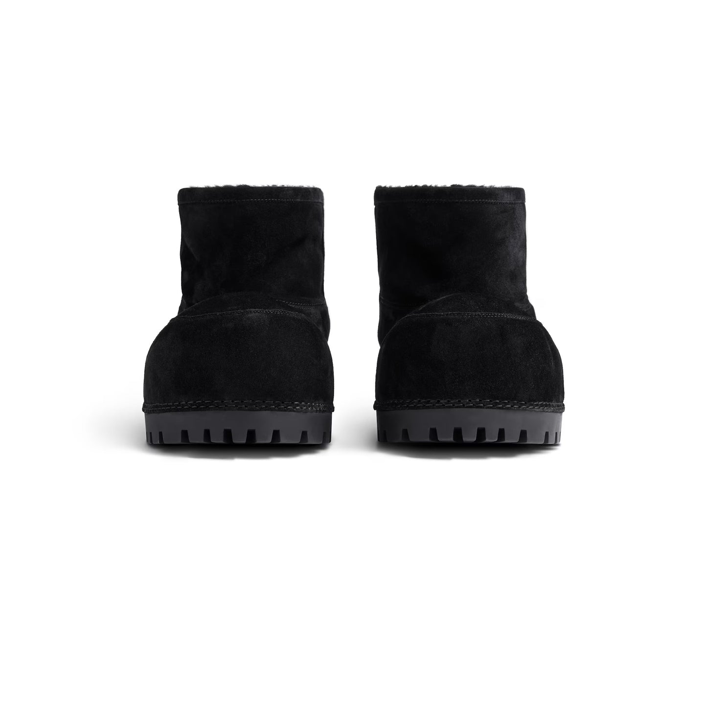 Balenciaga Alaska fur snow boots