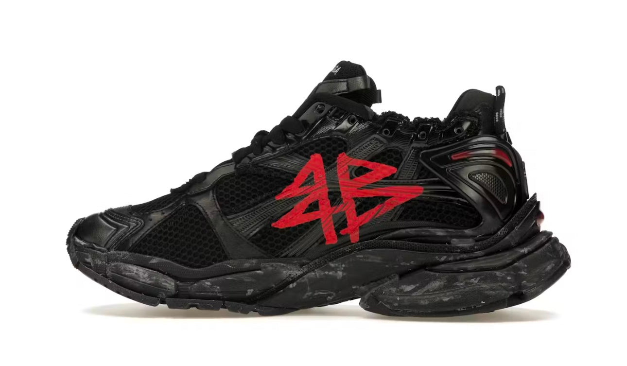 Balenciaga runner graffiti sneakers