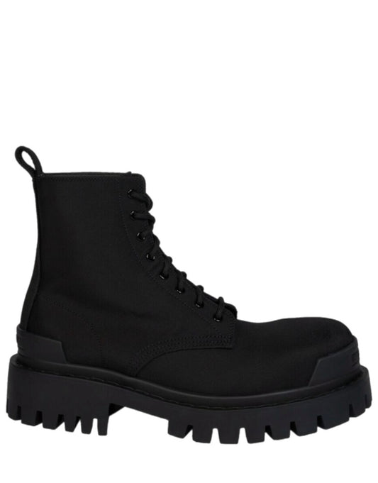 Balenciaga combat strike nylon boots