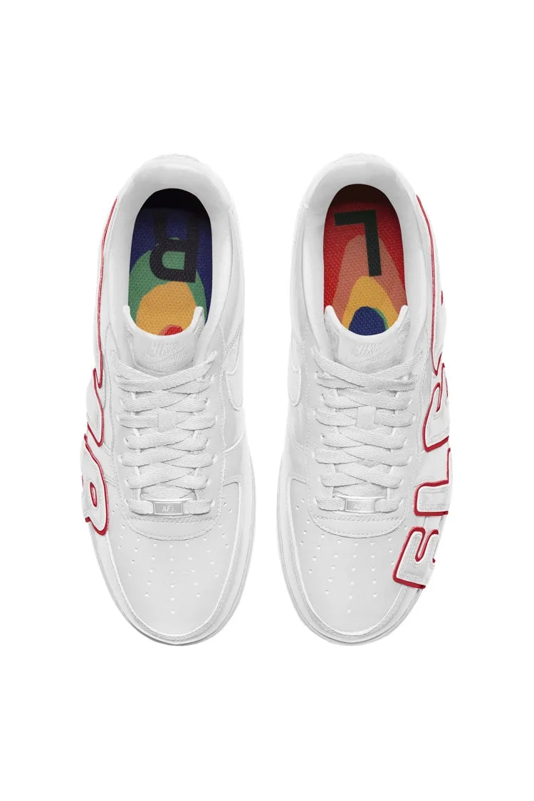 Nike x CPFM Air Force 1 "White/Red" sneakers