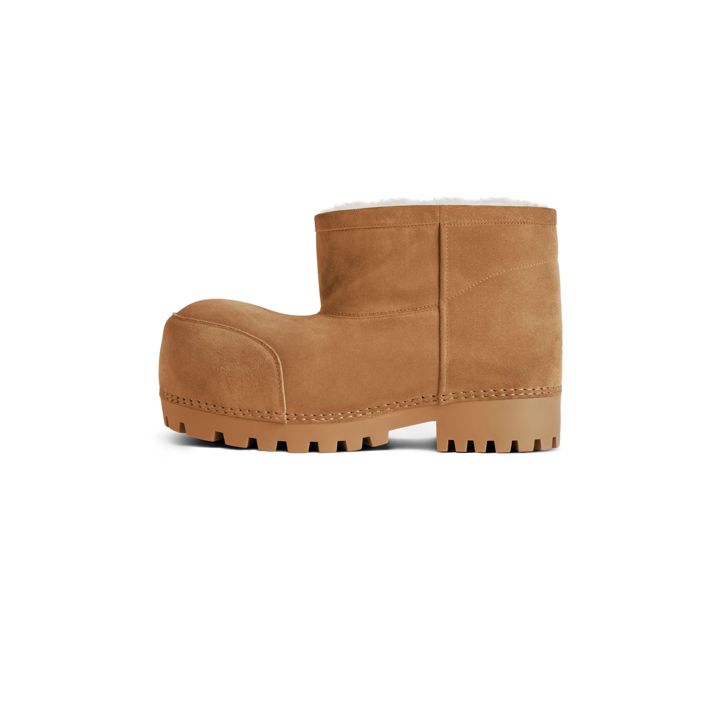Balenciaga Alaska fur snow boots