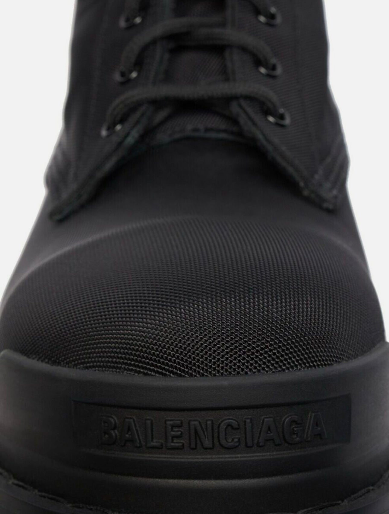 Balenciaga combat strike nylon boots