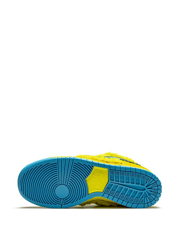Nike x Grateful Dead SB Dunk Low "Yellow Bear" sneakers