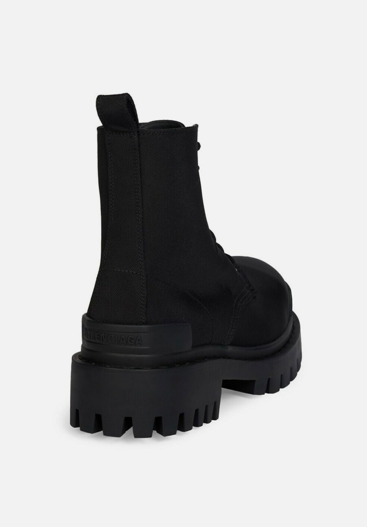 Balenciaga combat strike nylon boots