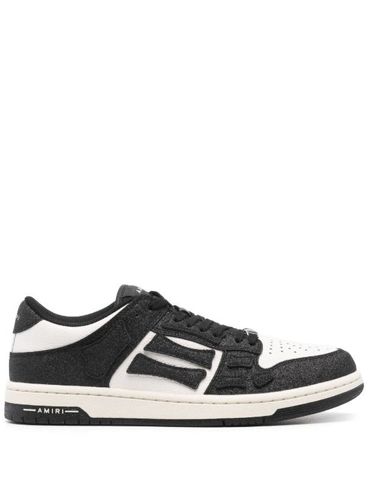 Amiri Shimmer Skel Top leather sneakers
