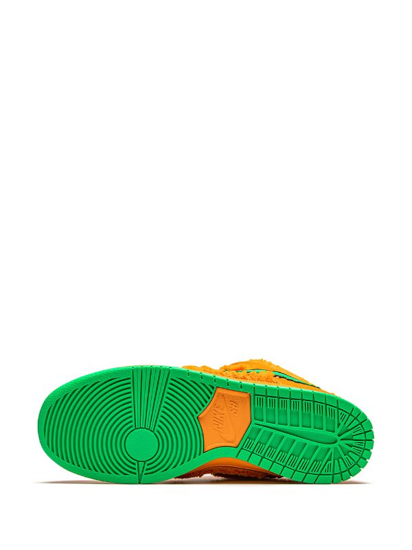 Nike x Grateful Dead SB Dunk Low "Orange Bear" sneakers